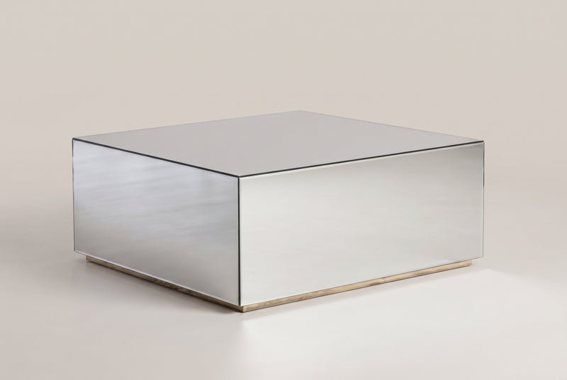 Rosedale — Table basse en miroir en situation