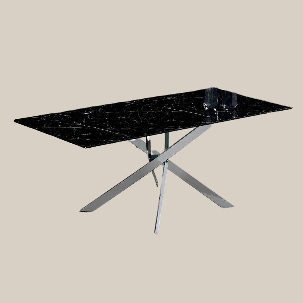 Saxgarth — Table à manger en verre — vue 3