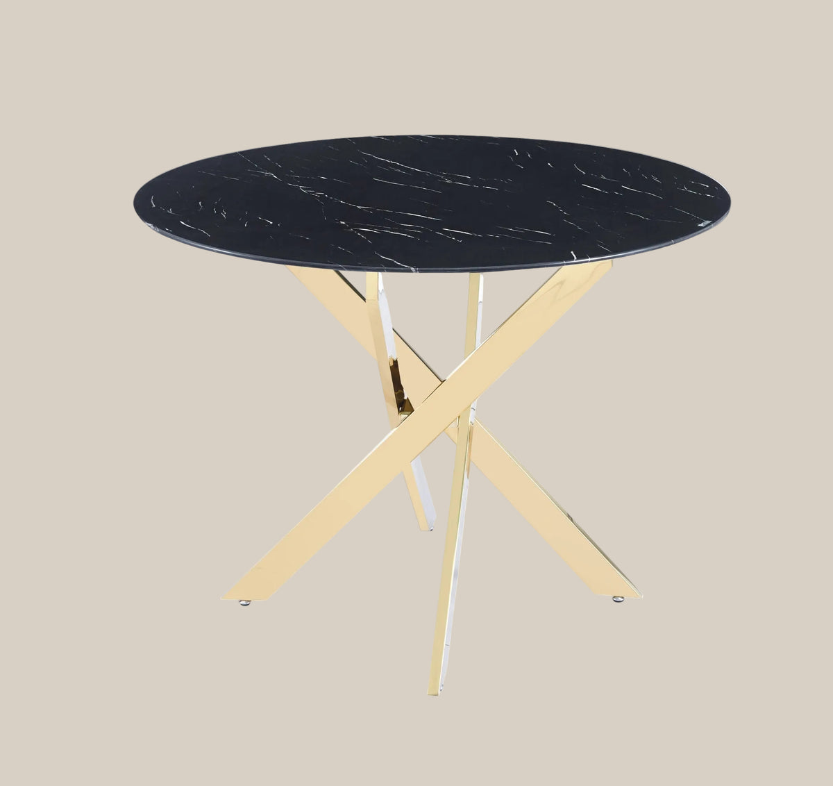 Stencote — Table à manger ronde en verre — vue 3