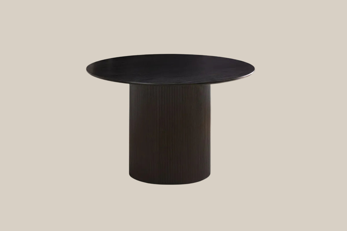 Harley — Table à manger ronde en bois — vue 3