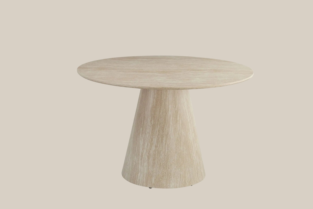 Vercliff — Table à manger ronde en MDF — vue 3