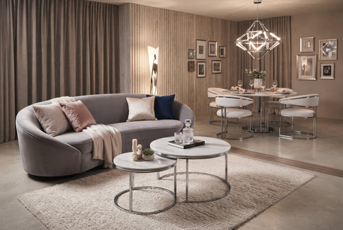 Ainsley — Table basse gigogne en céramique