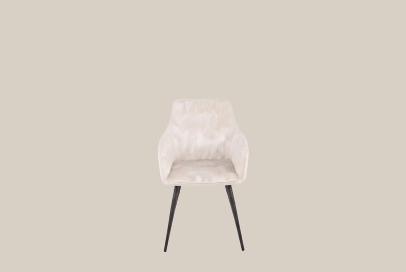 Ravensby — Chaise coque design beige