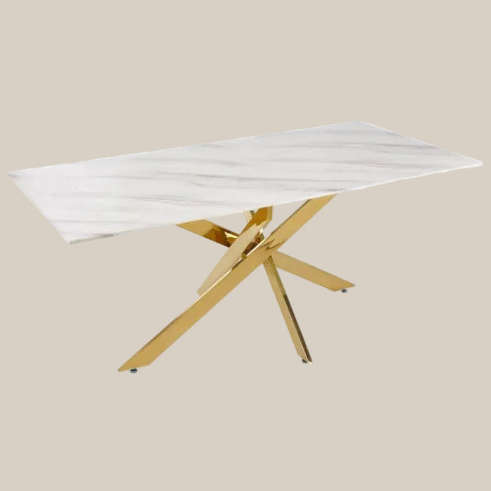 Wraydon — Table à manger en verre — vue 3