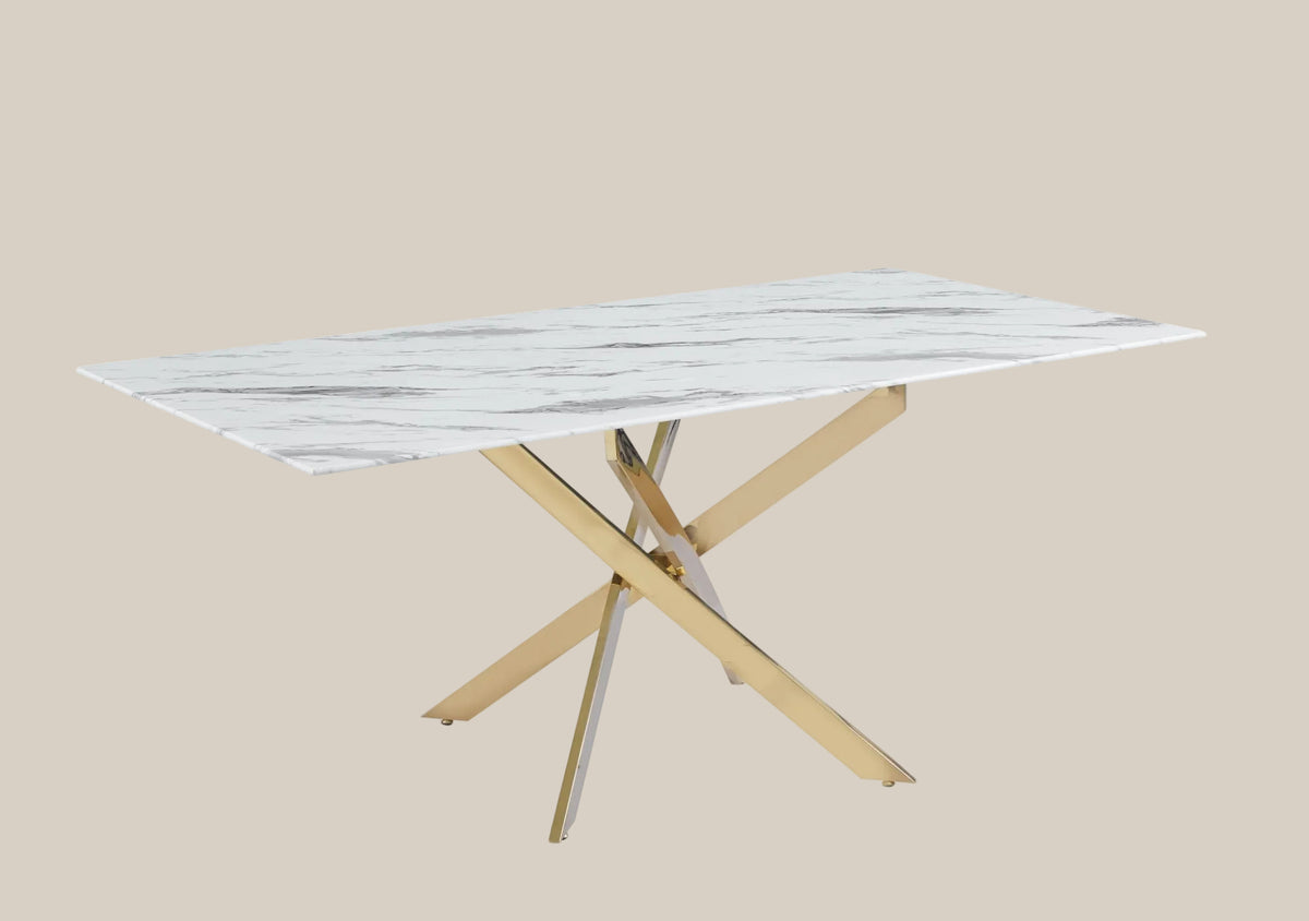 Greston — Table à manger en verre — vue 3