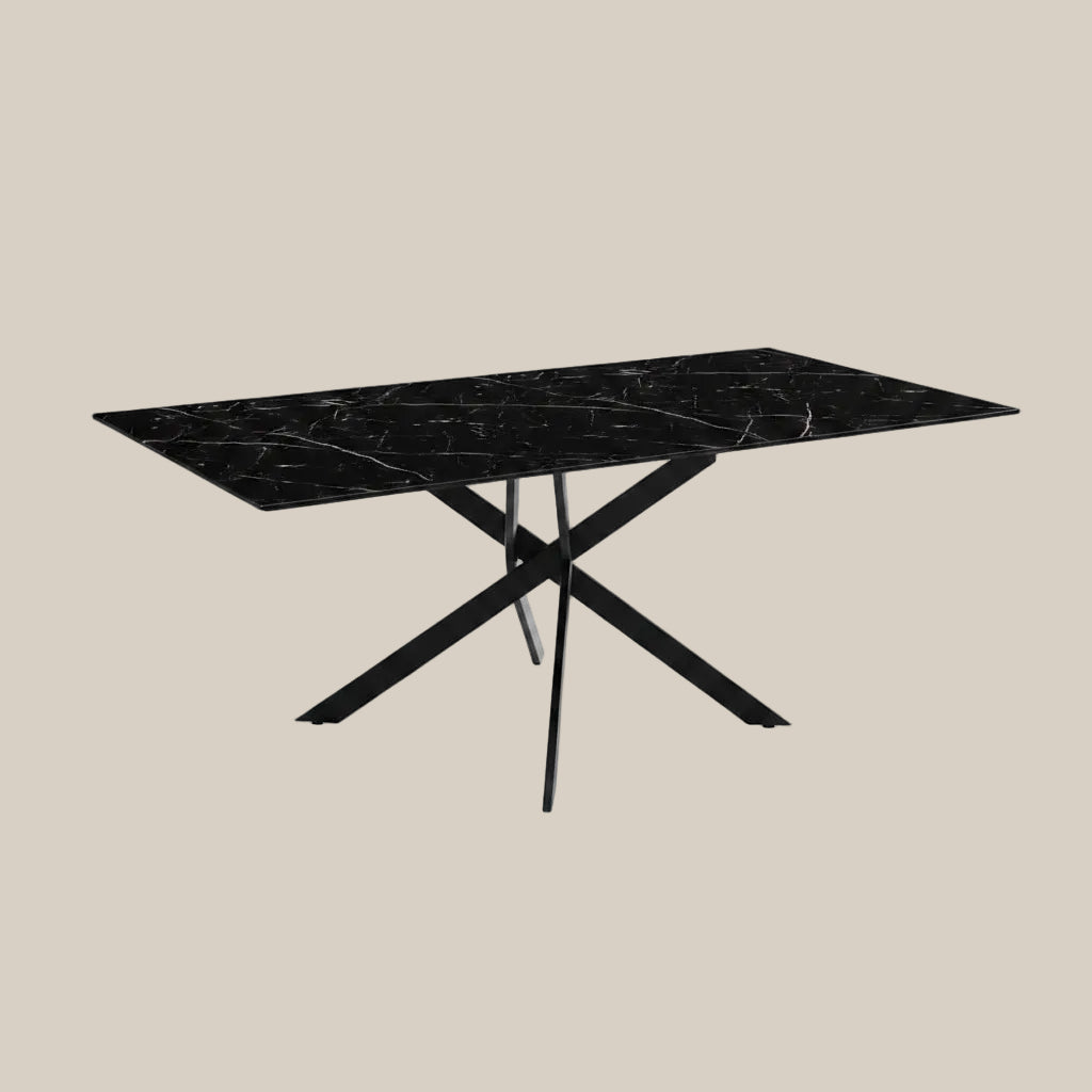 Thaxton — Table à manger en verre — vue 3