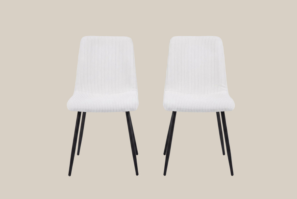 Oldbury — Chaise en coque design beige, piètement non spécifié — vue 4