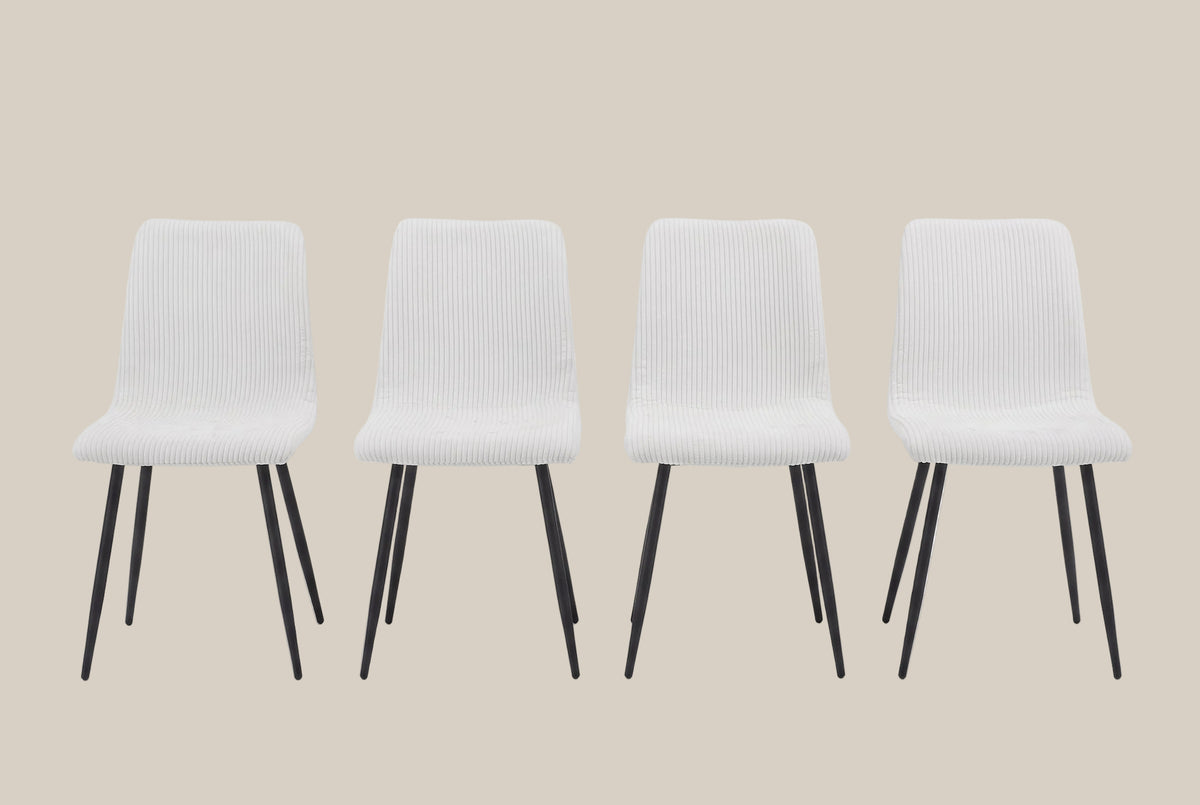 Oldbury — Chaise en coque design beige, piètement non spécifié — vue 5
